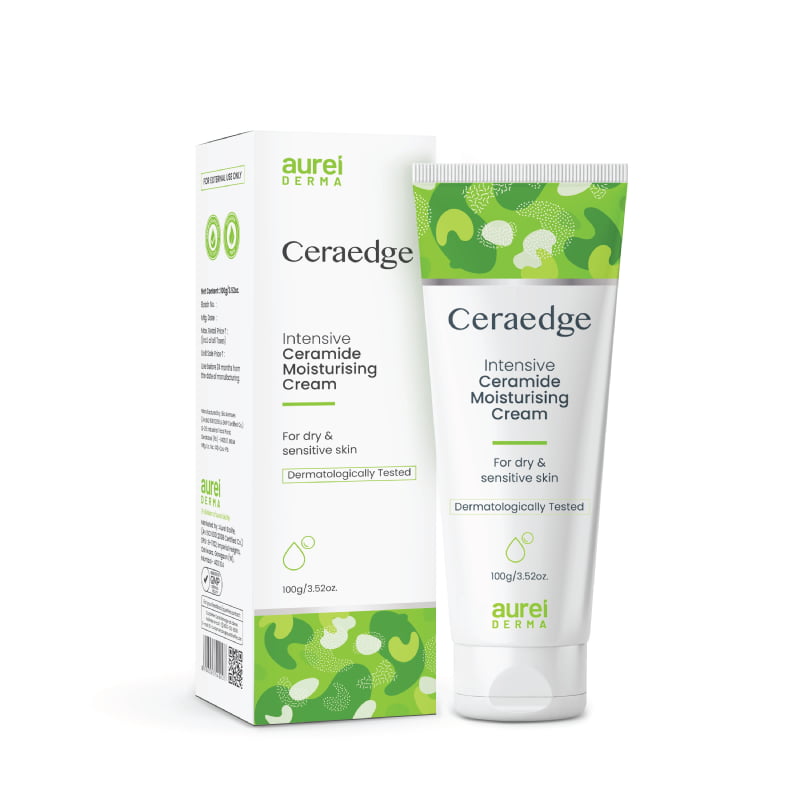 Ceraedge Cream - Ceramide-rich cream for skin barrier repair and protection