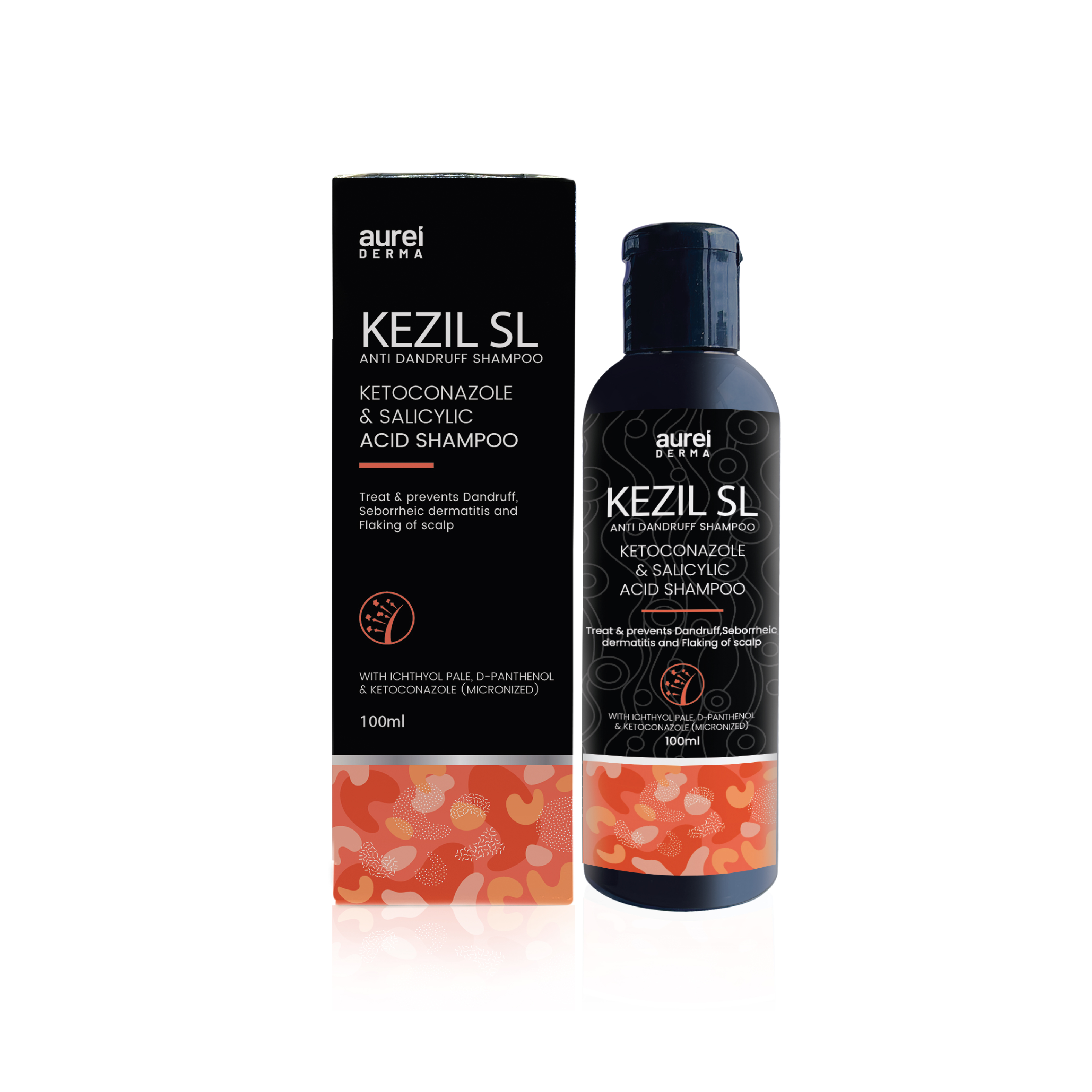 Kezil SL Anti-Dandruff Shampoo - Effective anti-dandruff shampoo with natural ingredients for healthy scalp